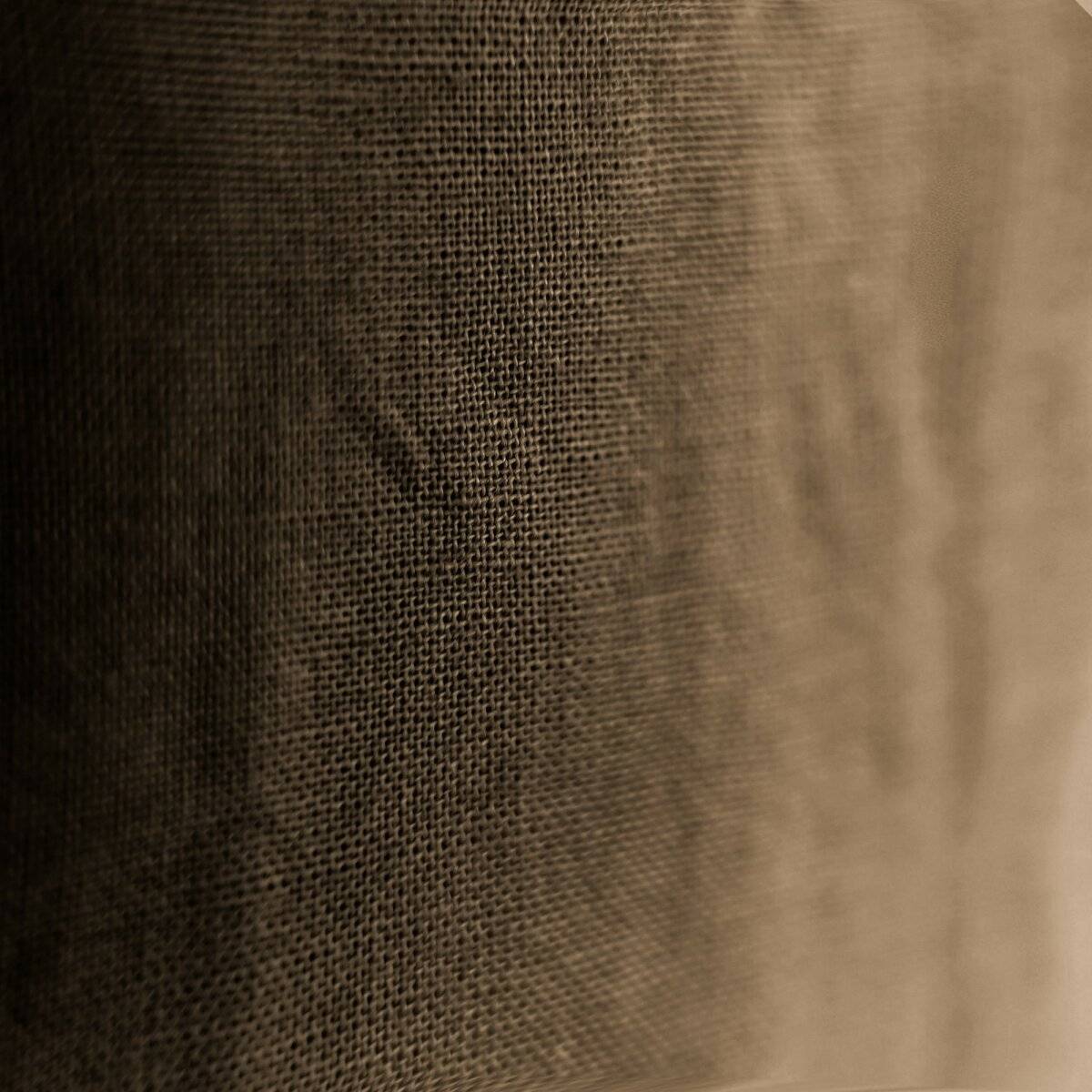 Einfarbige Bettwäschen-Sets für Einzel- und Doppelbetten, 100% Baumwolle Braun 200x220 cm