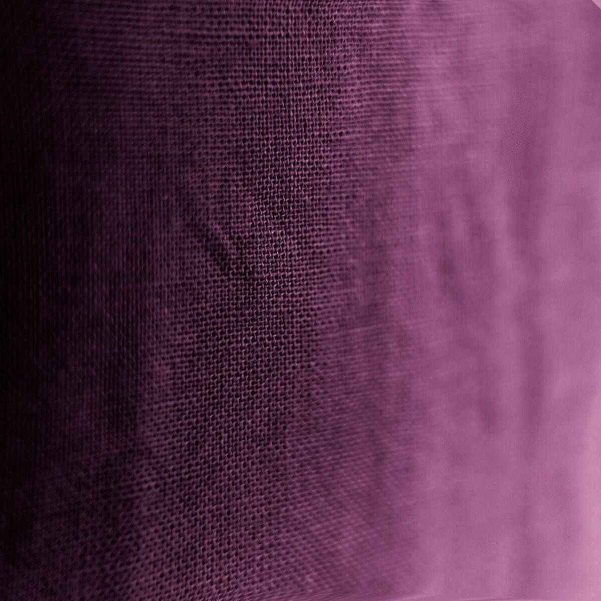 Einfarbige Bettwäschen-Sets für Einzel- und Doppelbetten, 100% Baumwolle Lila 240x220 cm