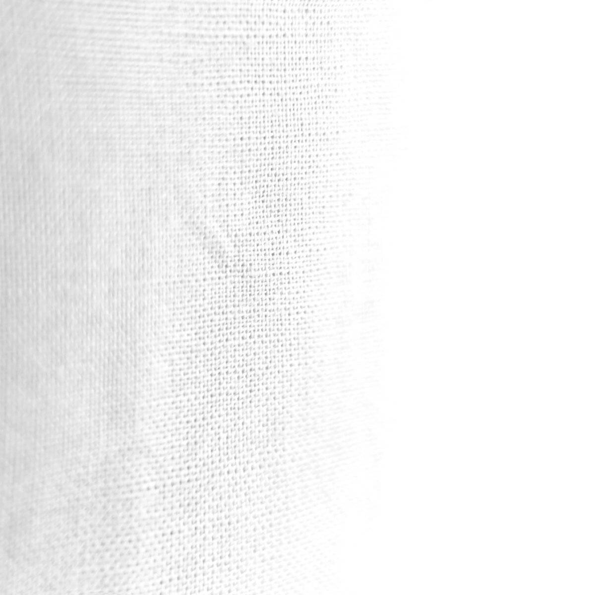 Einfarbige Bettwäschen-Sets für Einzel- und Doppelbetten, 100% Baumwolle Weiß 135x200 cm