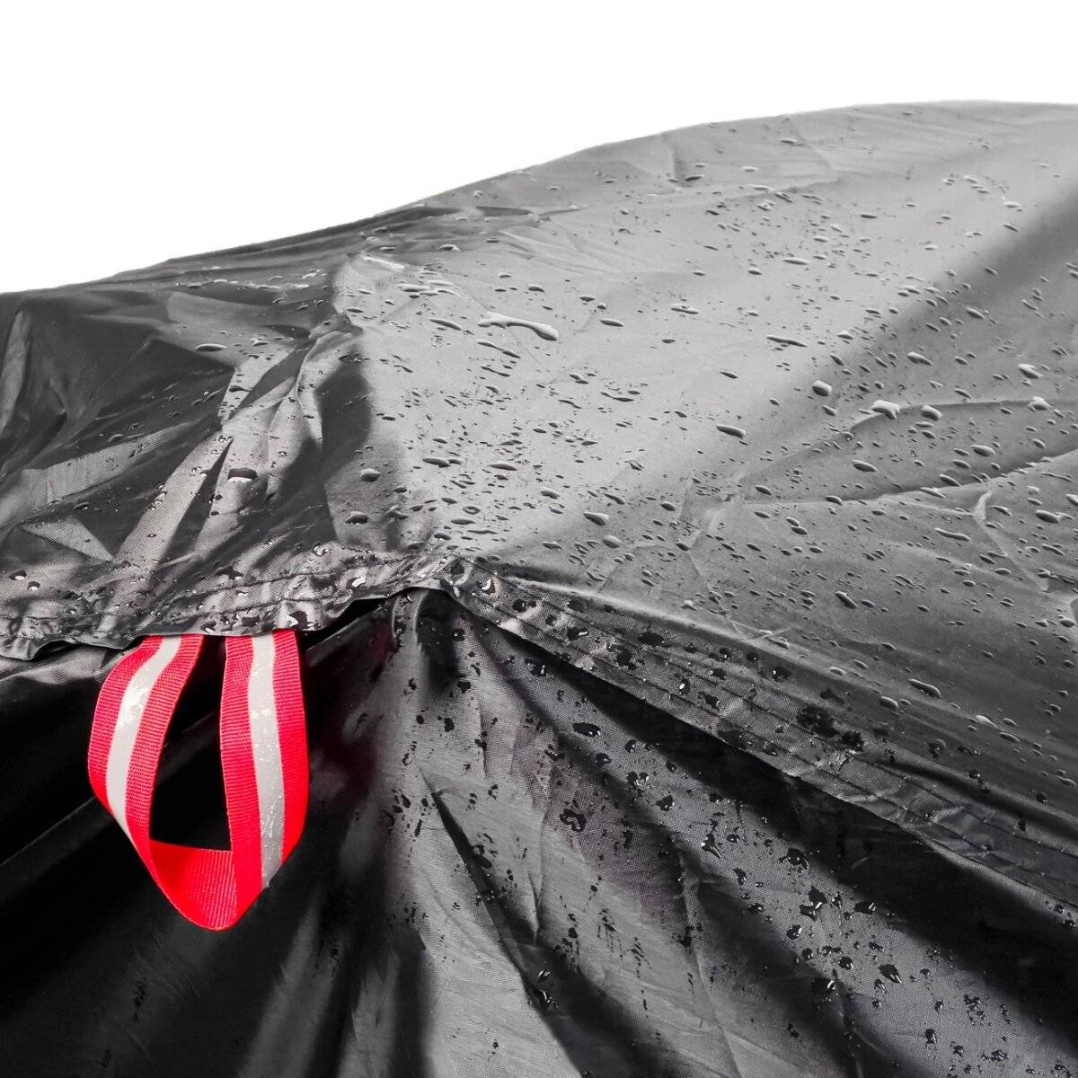 Wasserdichte Kunststoff-Fahrradabdeckung Größe S-XL - Schwarz S