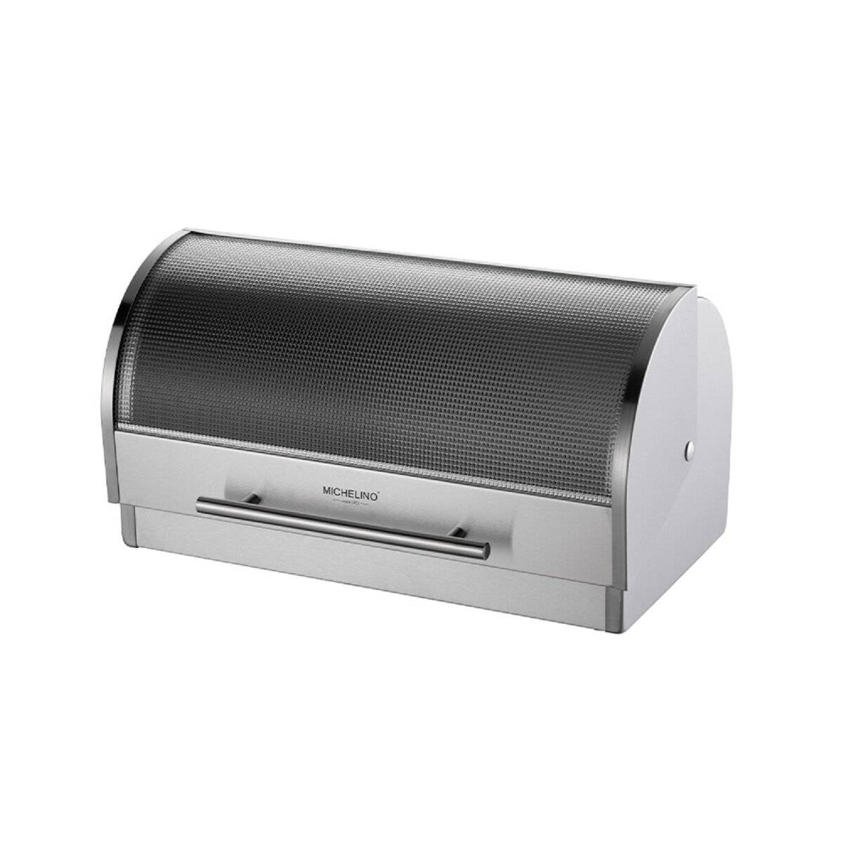 Stilvoller Edelstahl Brotkasten - Elegante Aufbewahrung für frisches Brot und Gebäck Elias