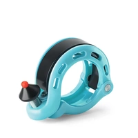 Q-förmige Fahrradklingel kompaktes Design am Lenker aus Aluminium, Kunststoff Blau Q-förmige Fahrradklingel kompaktes Design am Lenker aus Aluminium, Kunststoff Blau