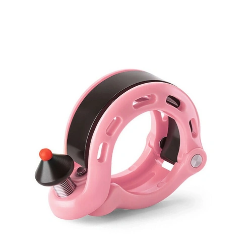 Q-förmige Fahrradklingel kompaktes Design am Lenker aus Aluminium, Kunststoff Rosa Q-förmige Fahrradklingel kompaktes Design am Lenker aus Aluminium, Kunststoff Rosa