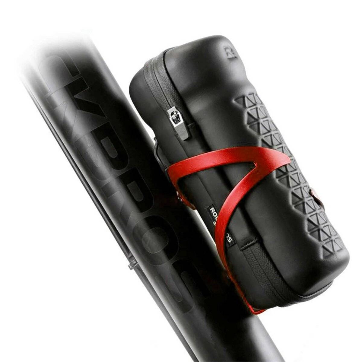 Fahrrad-Trinkflaschenhalter aus Aluminium geeignet für jeden Fahrrad Rot