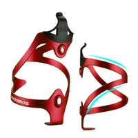 Fahrrad-Trinkflaschenhalter aus Aluminium geeignet für jeden Fahrrad Rot Fahrrad-Trinkflaschenhalter aus Aluminium geeignet für jeden Fahrrad Rot