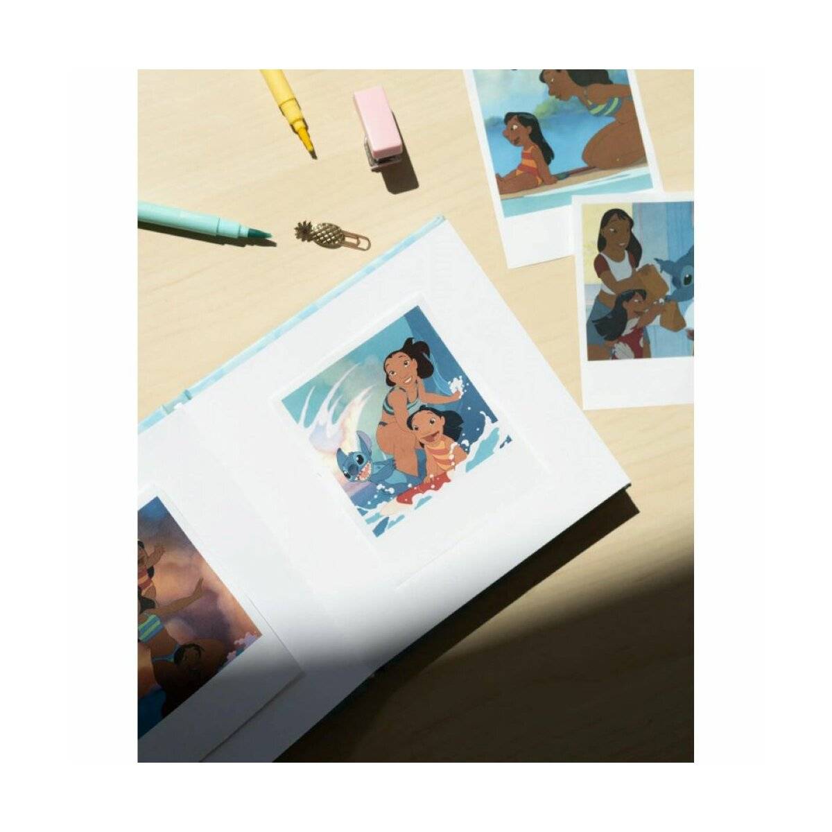 Fotoalbum für 22 Fotos 16x16 cm im tropischen Design - Erinnerungen niedlich festhalten