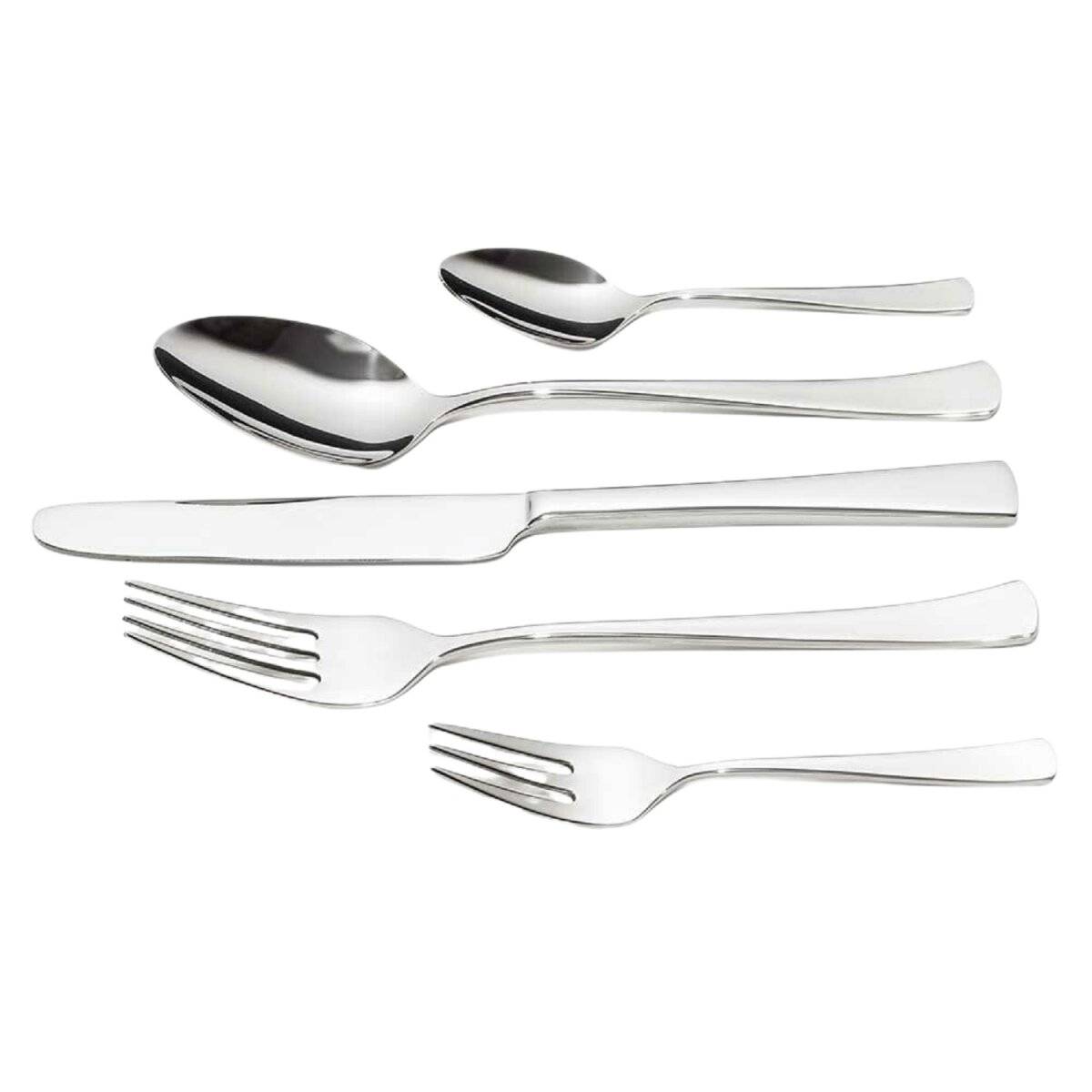 Elegantes 24-teiliges Besteck-Set Tallinn 18/10 Edelstahl  Perfekt für festliche und alltägliche Tische