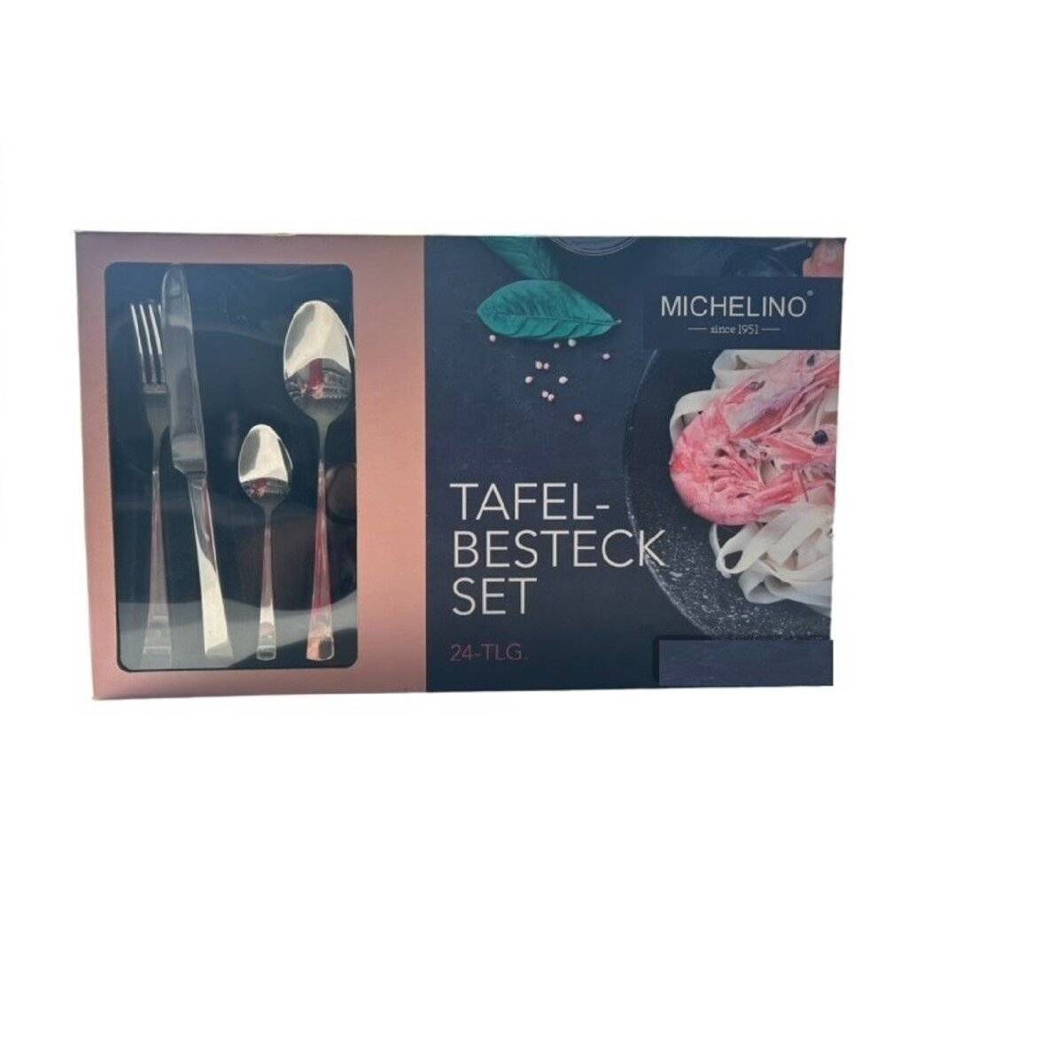 Elegantes 24-teiliges Besteck-Set Tallinn 18/10 Edelstahl  Perfekt für festliche und alltägliche Tische