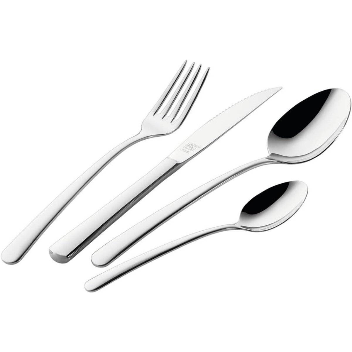 NOVA Menübesteck 24-teilig 18/10 Edelstahl  Hochwertige Besteckauswahl