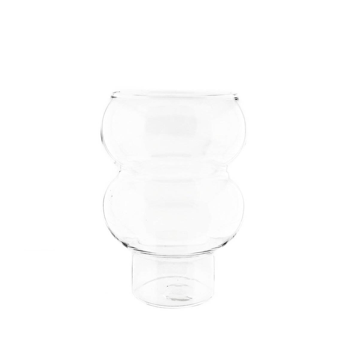 12er Trinkgläser-Set mit Bubble Design, 550 ml, Wassergläser, Transparent, Spülmaschinenfest