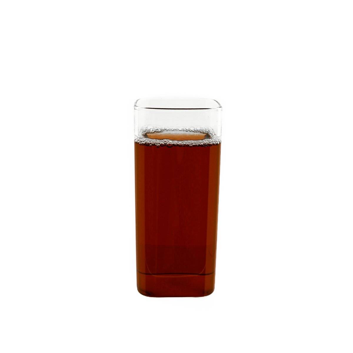 2er Gläser-Set Square Glas aus Borosilikatglas Hitzebeständig 400 ml