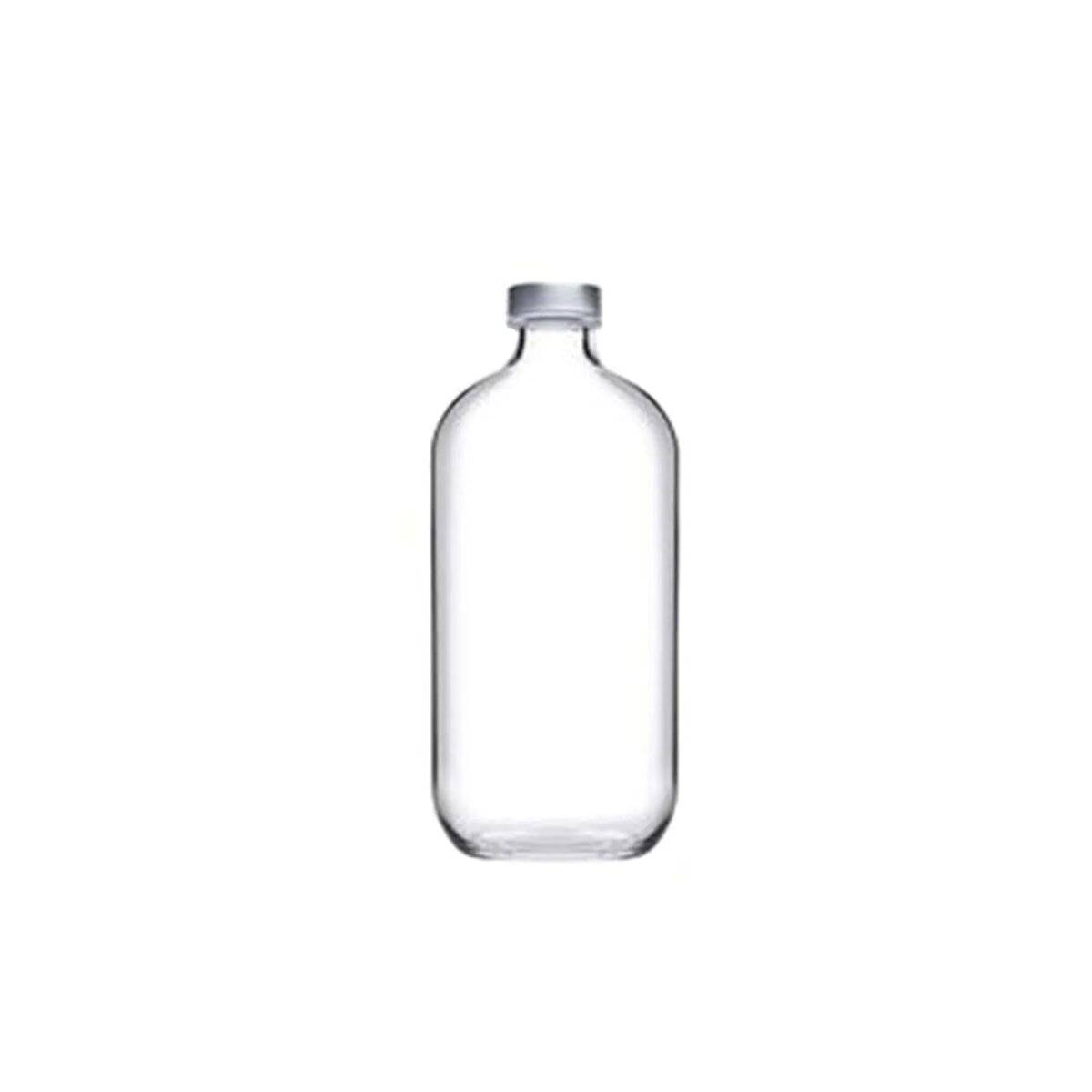 Iconic Hochwertige Glasflasche für Getränke: Stilvoll und umweltfreundlich 550 ml