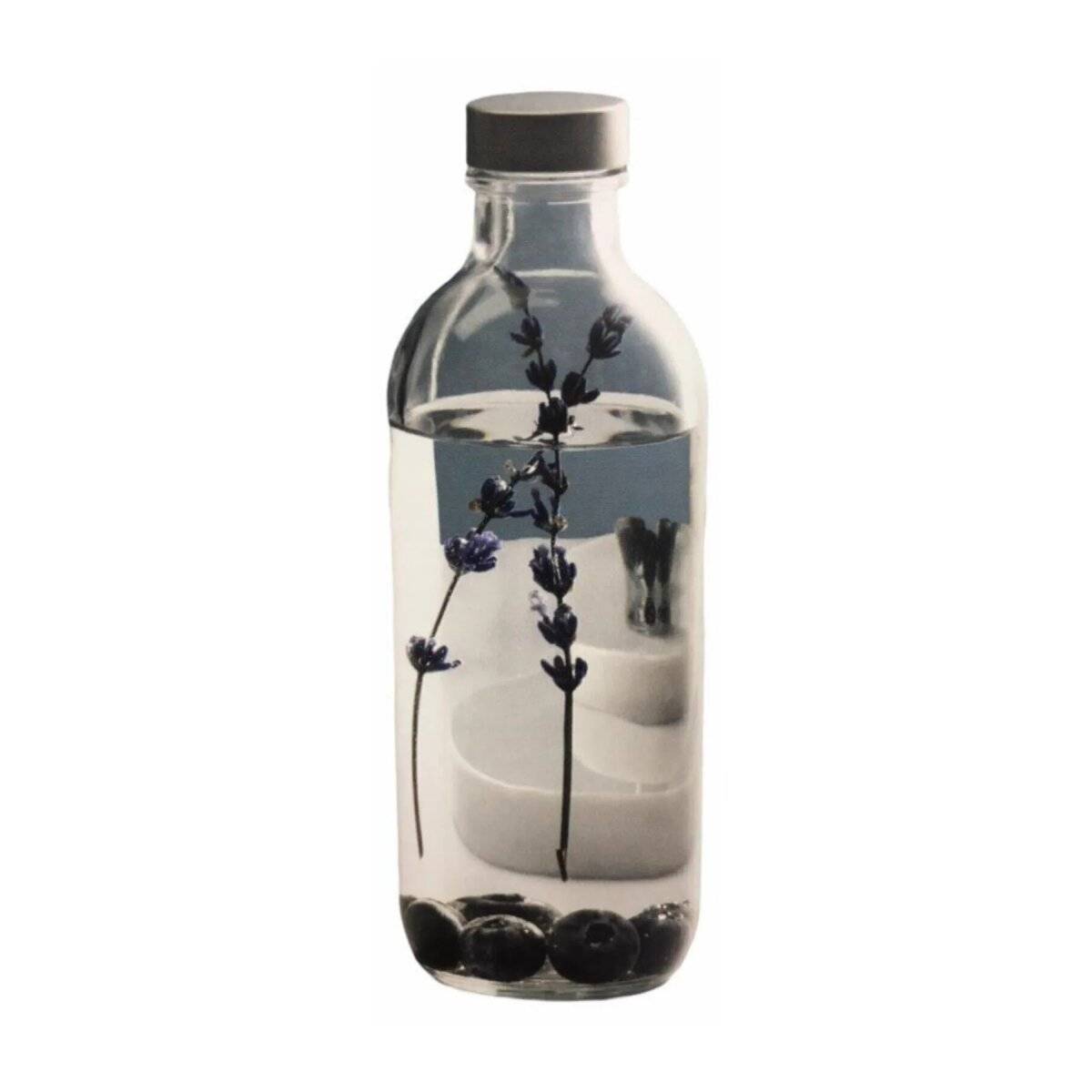 Iconic Hochwertige Glasflasche für Getränke: Stilvoll und umweltfreundlich 550 ml