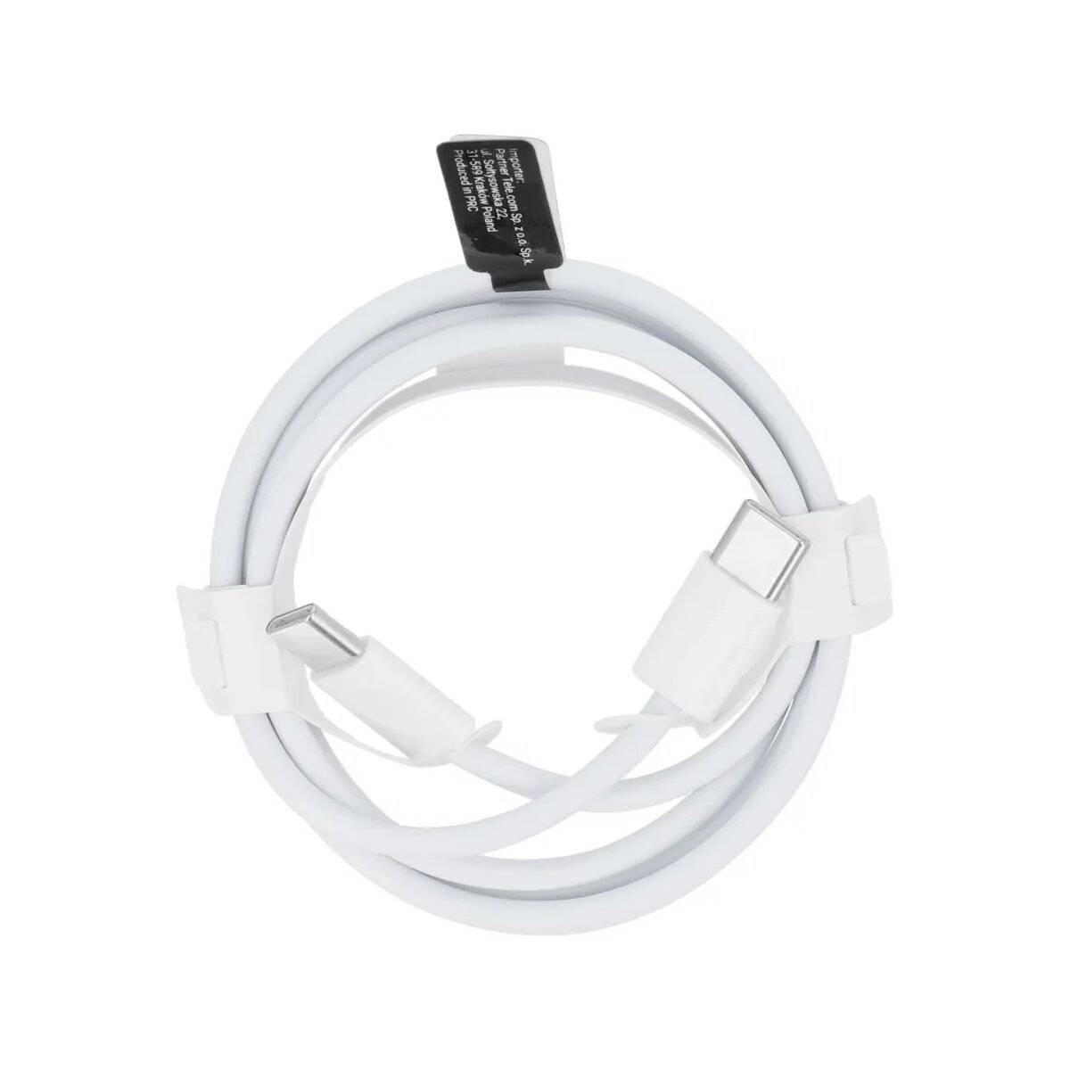 Kabel Typ C auf Typ C Bluetooth 3.0 - PD 30W HD26 - weiß 1 Meter