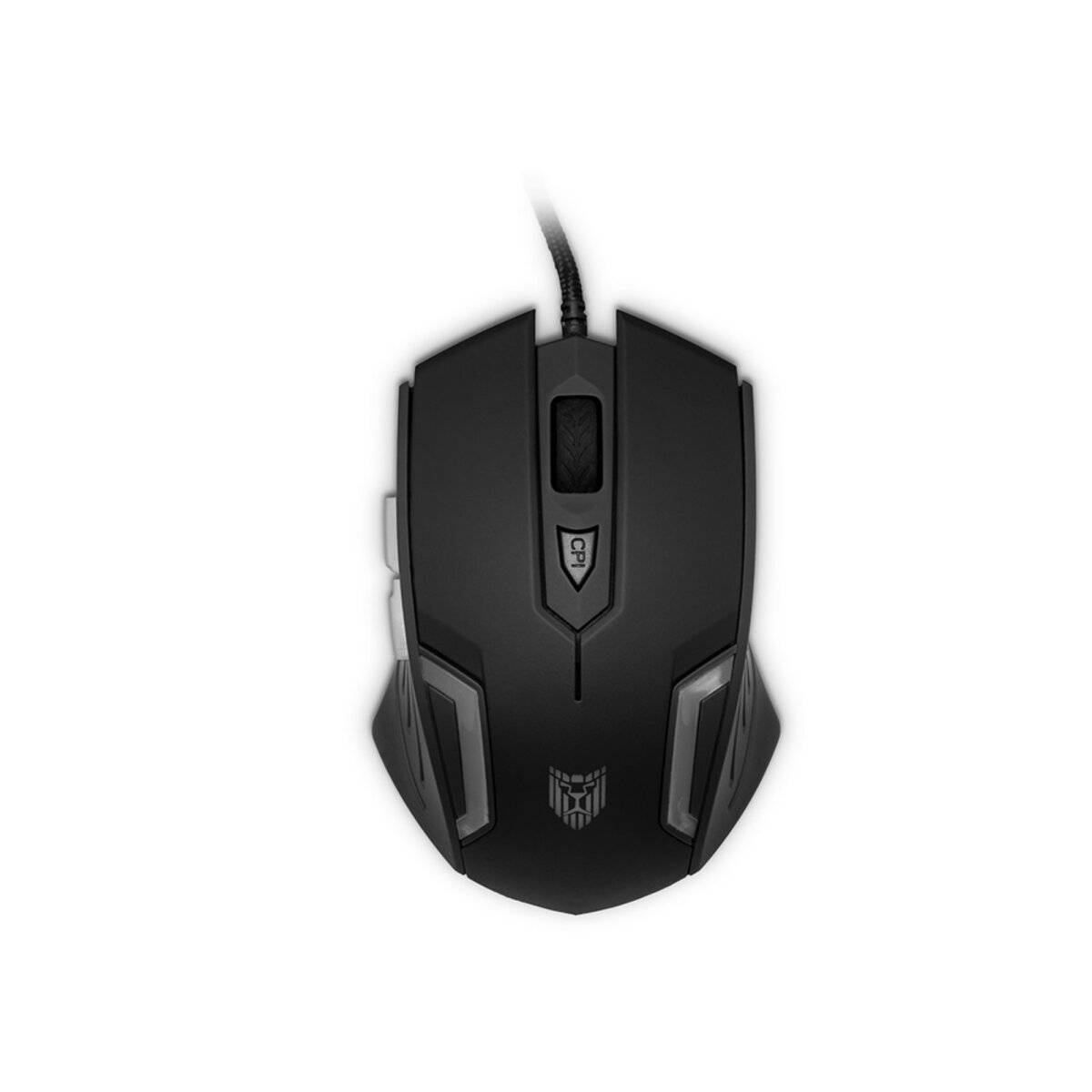 Gaming Maus MX 357C in Schwarz Maus mit RGB-Beleuchtung bis zu 2400DPI mit Kabel
