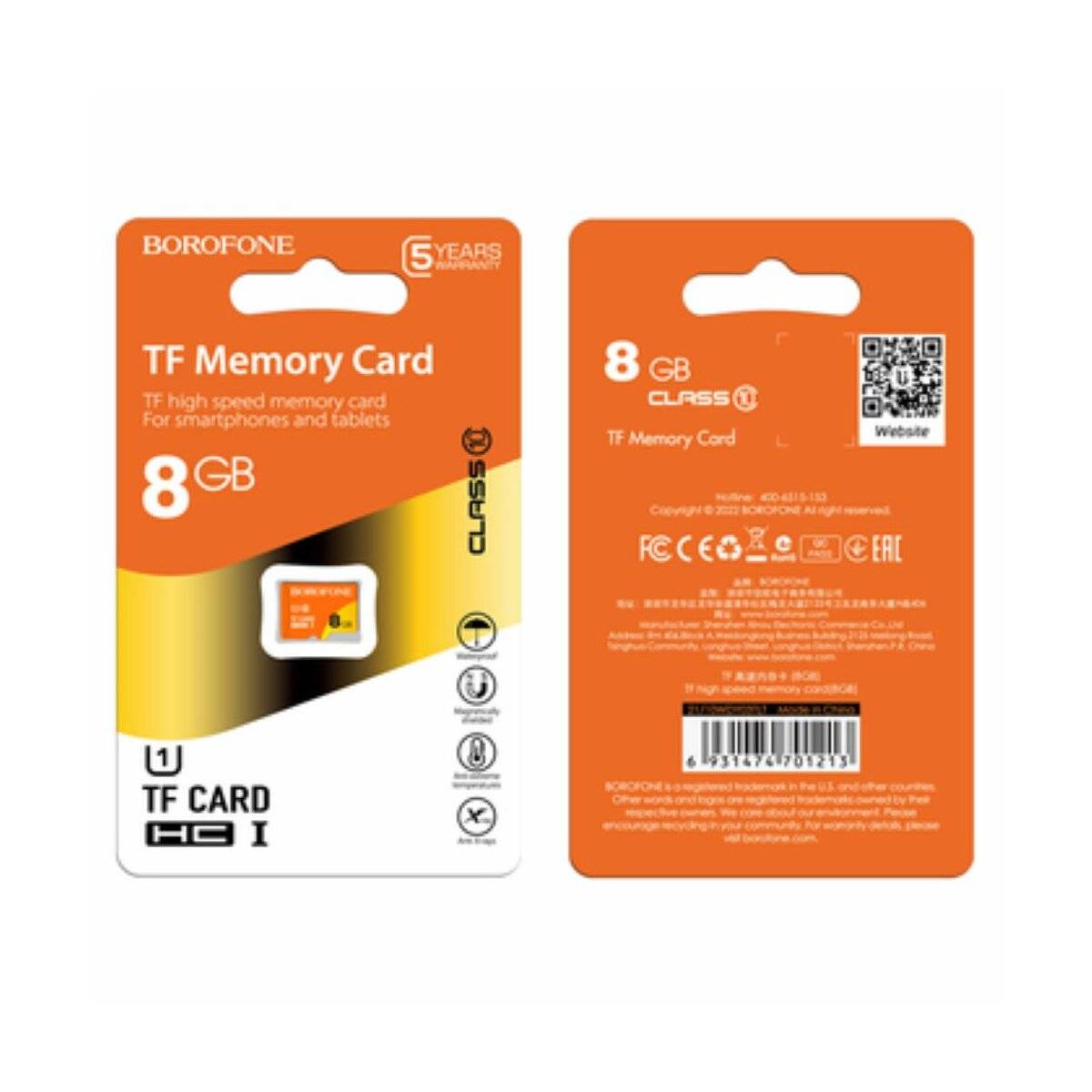 Hochgeschwindigkeits MicroSD Speicherkarte - Memory card 8 GB