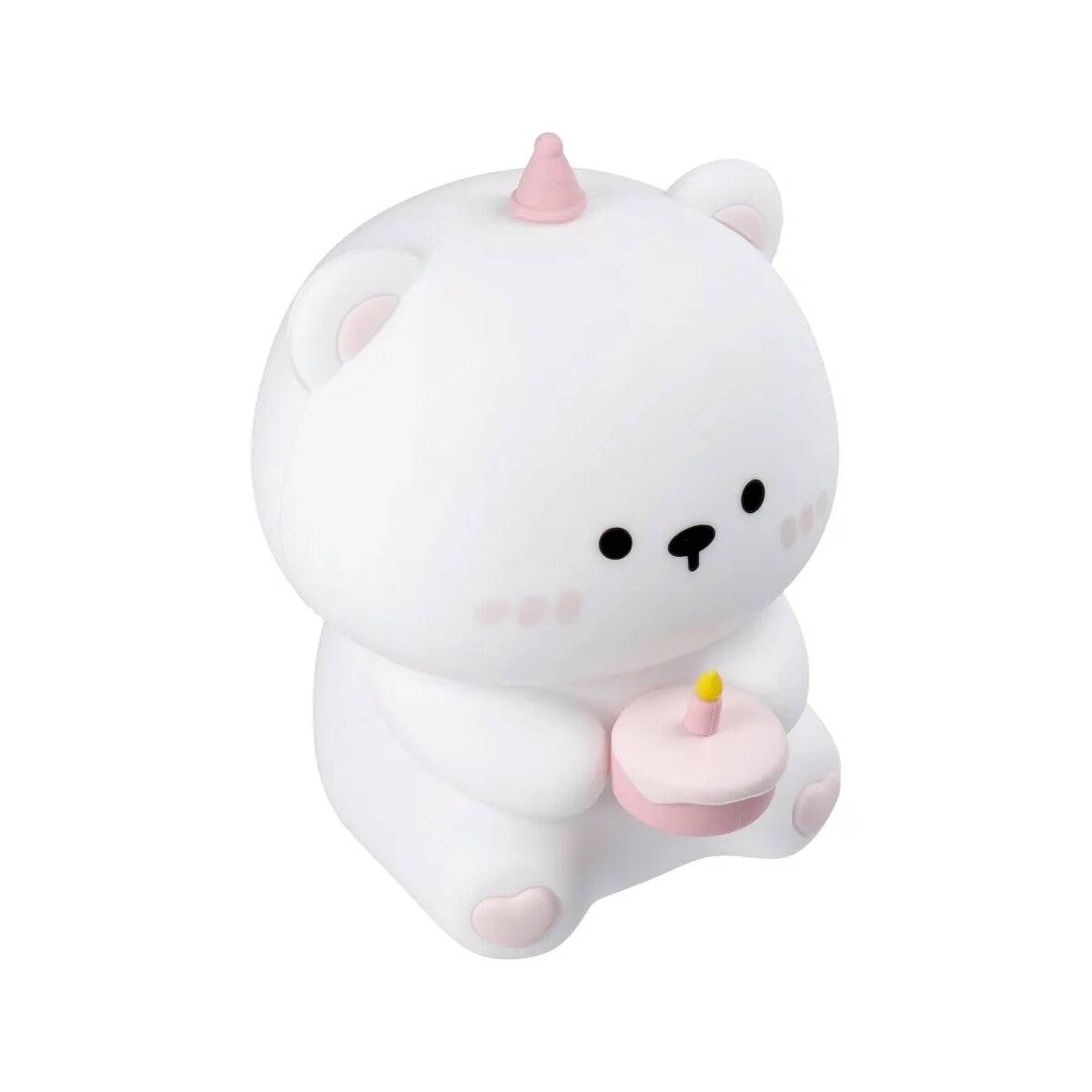 Geburtstag-Teddybär-Nachtlich mit drei Stufen Helligkeitseinstellung und Touch-Funktion