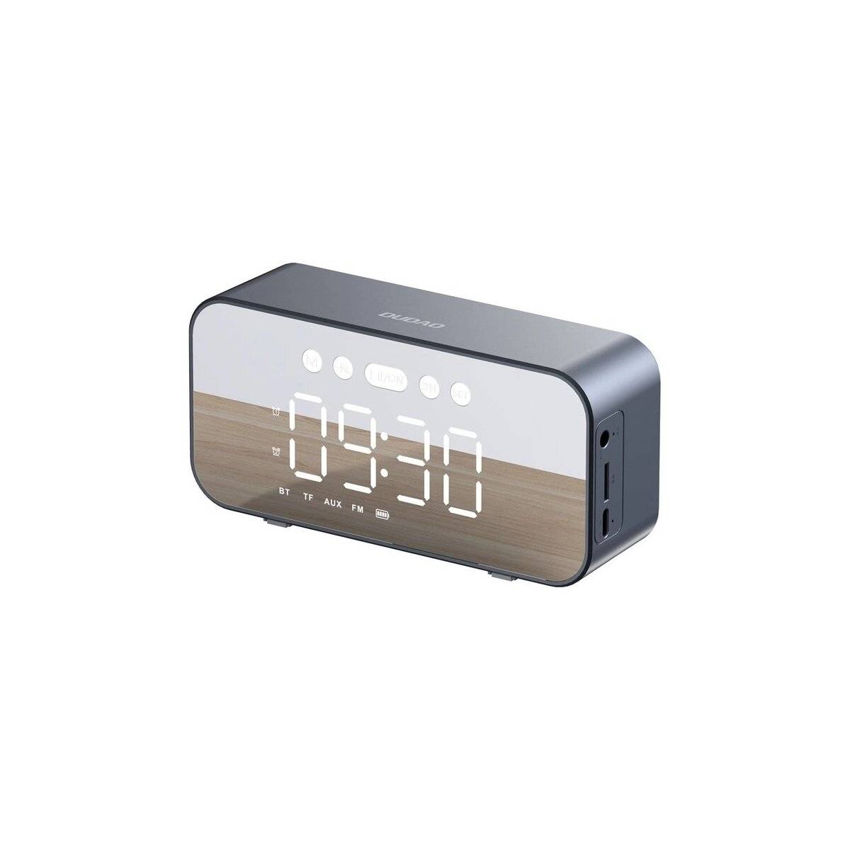 Bluetooth-Uhr/Lautsprecher  Silber - Y17 1200 mAh kabelloser Stereolautsprecher