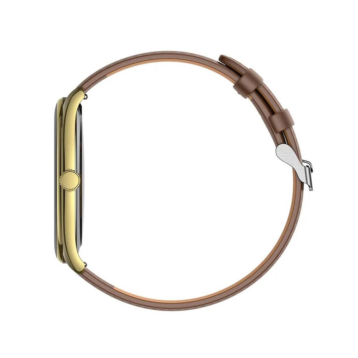 Elegante Watch mit Anruffunktion in Gold - multifunktionale wasserdichte Watch für jeden Anlass