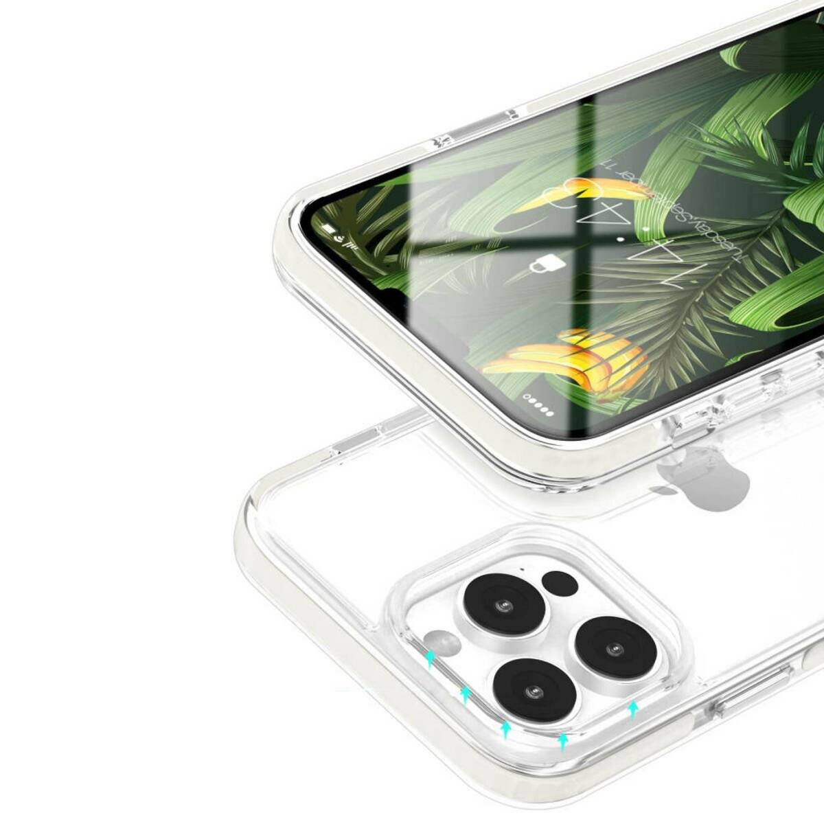 Hülle 2mm Slim Case kompatibel mit Xiaomi Redmi Note 13 Pro 5G in transparent