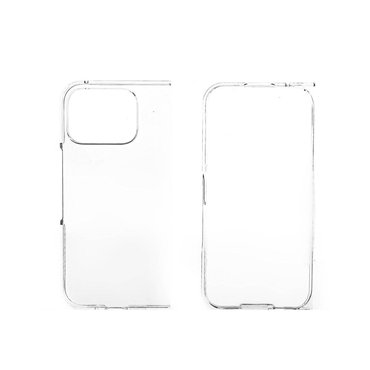 Hülle Handyhülle kompatibel mit Pixel Fold 2 Transparenter Rundumschutz für dein Smartphone