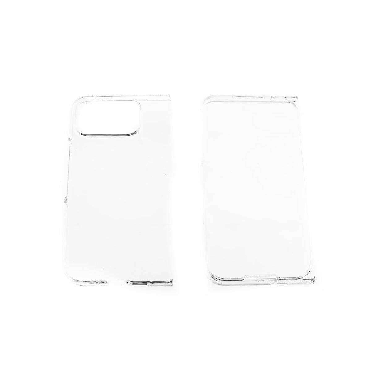 Hülle Handyhülle kompatibel mit Pixel Fold 2 Transparenter Rundumschutz für dein Smartphone