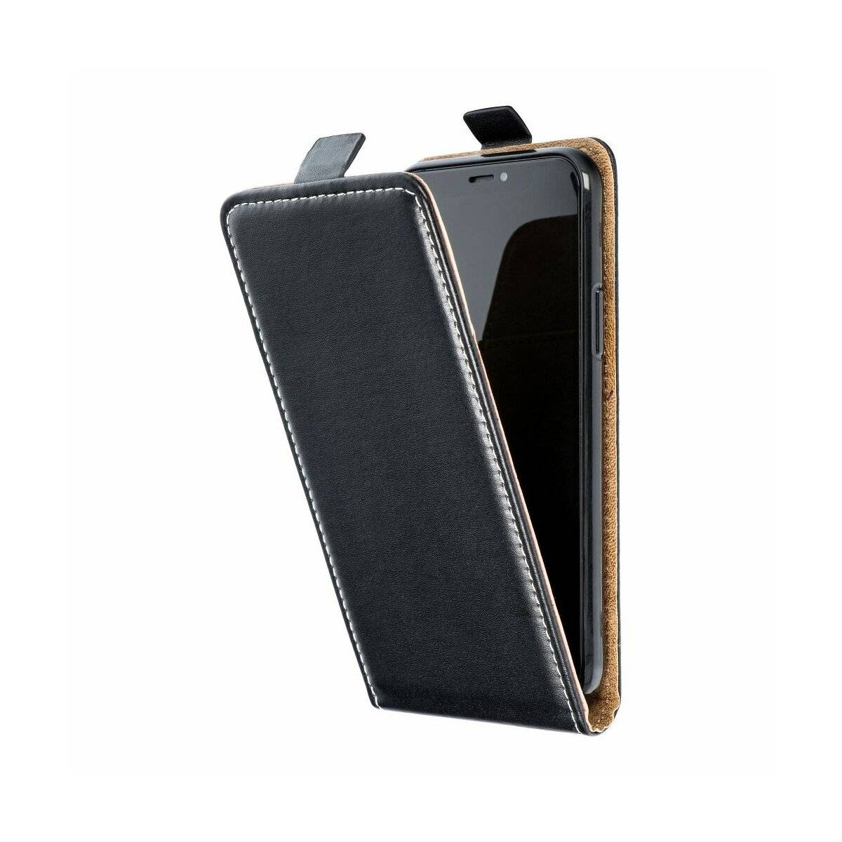 Flip Case kompatibel mit Xiaomi Redmi Note 13 5G Handy Tasche vertikal aufklappbar Schutzhülle Klapp Hülle schwarz