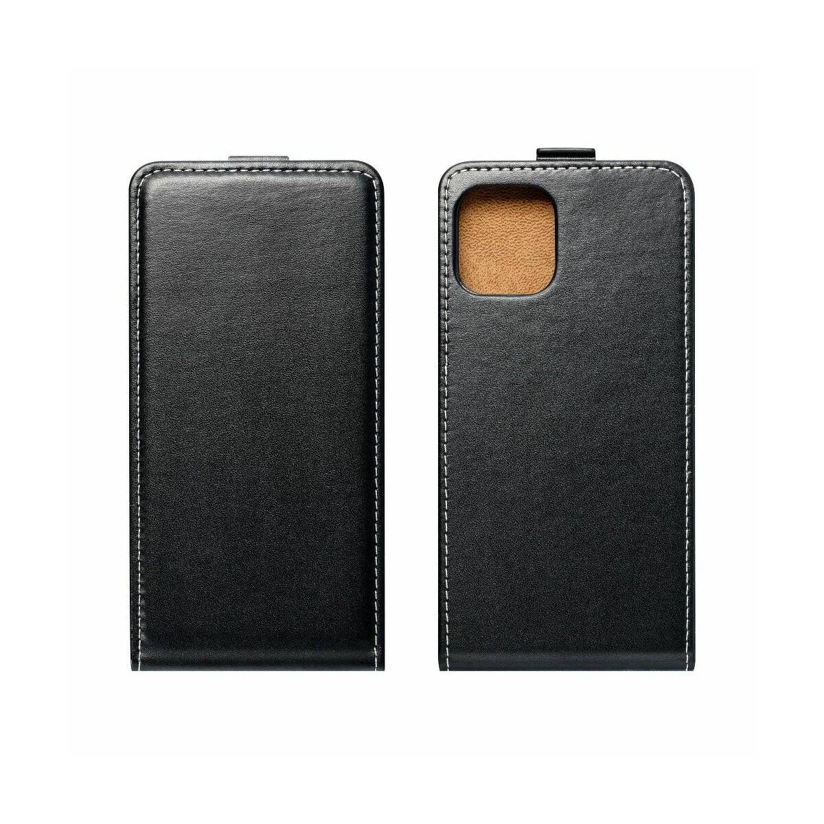 Flip Case kompatibel mit Xiaomi Redmi Note 13 5G Handy Tasche vertikal aufklappbar Schutzhülle Klapp Hülle schwarz