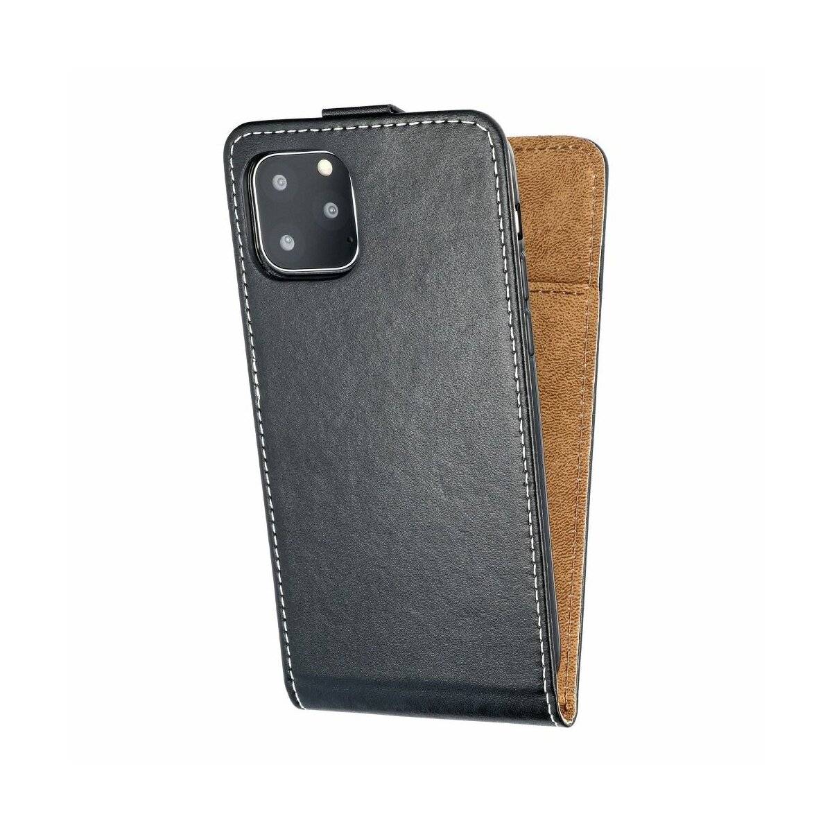 Flip Case kompatibel mit Xiaomi Redmi Note 13 5G Handy Tasche vertikal aufklappbar Schutzhülle Klapp Hülle schwarz