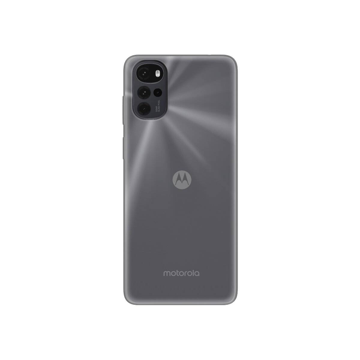 Silikon Hülle Basic kompatibel mit MOTOROLA MOTO G24/G04 Case TPU Soft Handy Cover Schutz Transparent