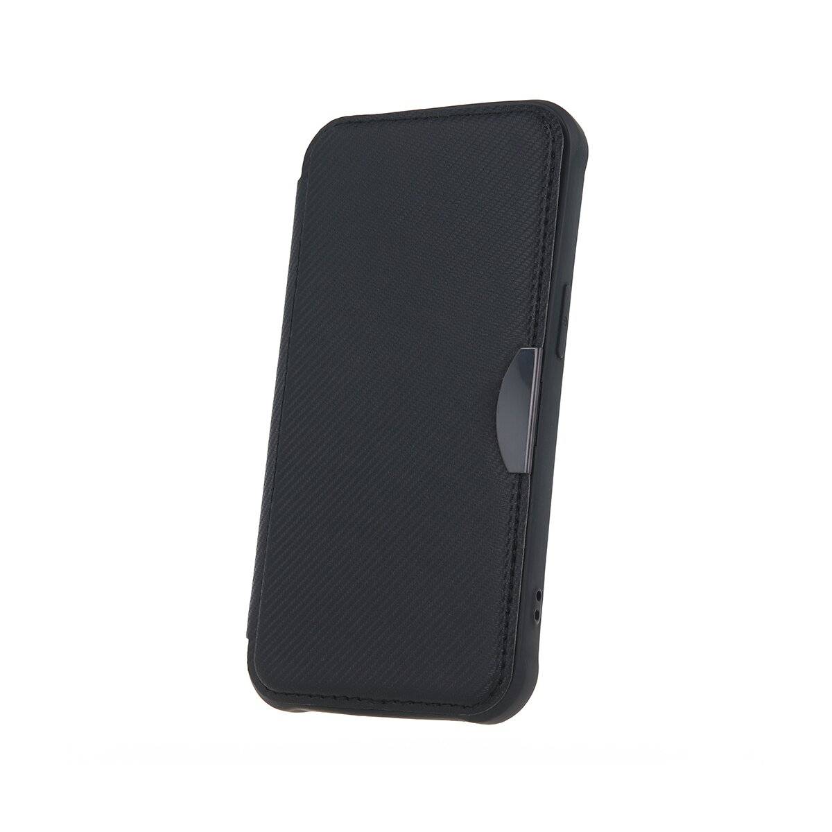 Smart Carbon Handy Hülle kompatibel mit Samsung Galaxy A15 4G / A15 5G Schwarz