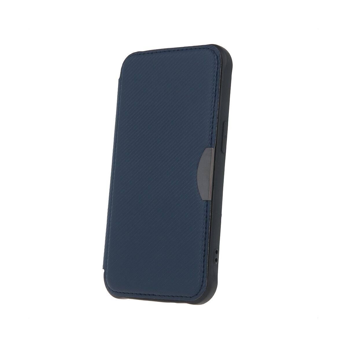 Smart Carbon Handy Hülle kompatibel mit Samsung Galaxy A54 5G Dunkelblau