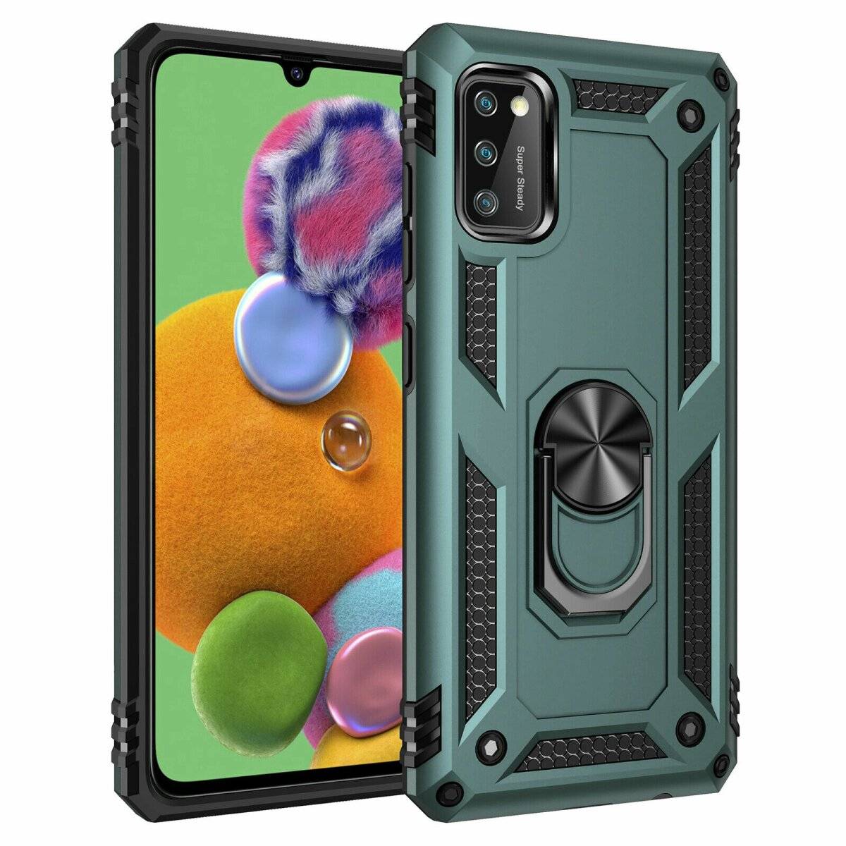cofi1453® Silikon TPU Slim Case kompatibel mit Samsung Galaxy A51 (A515F) Grün