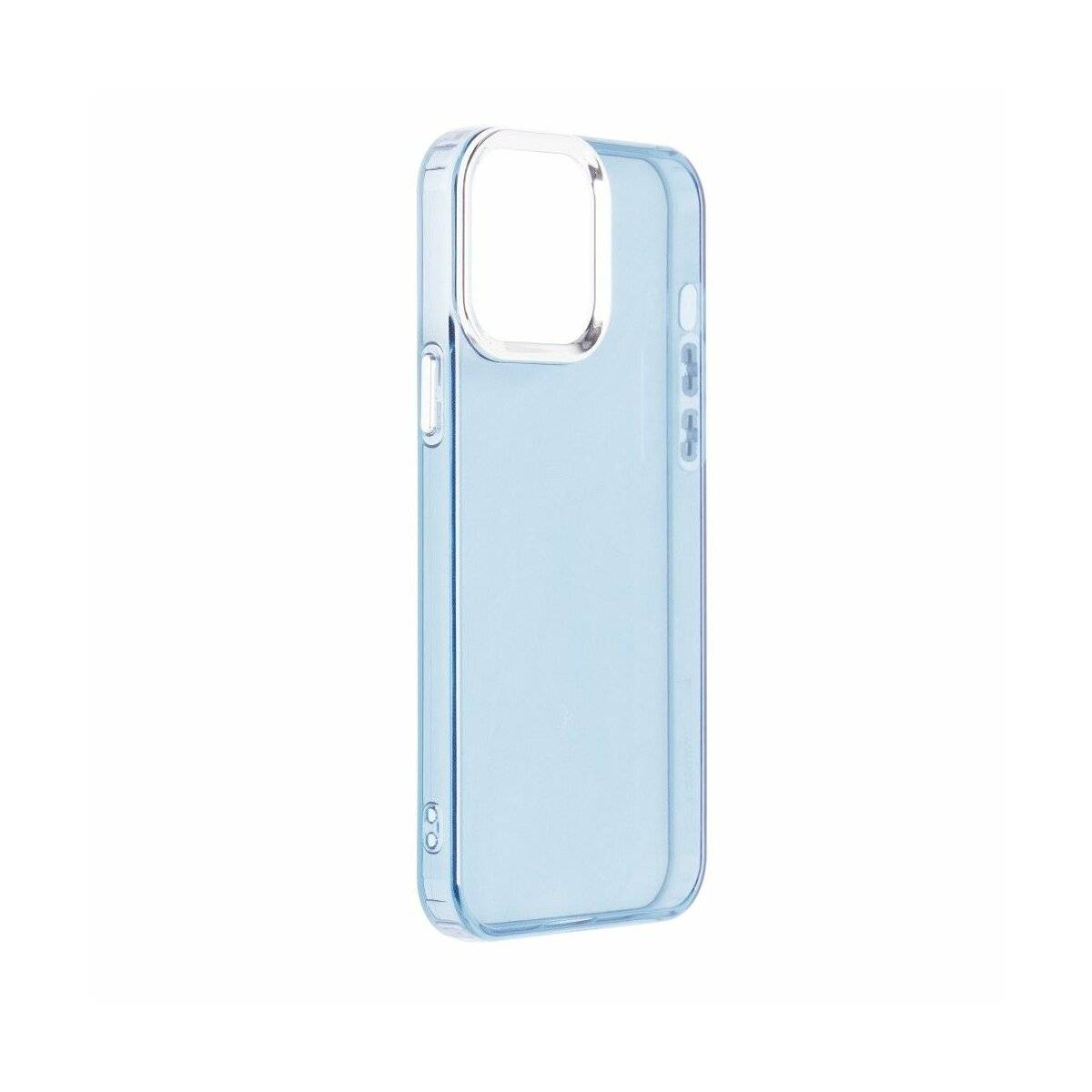 Pearl Handyhülle mit transparentem Design kompatibel mit iPhone 16 Pro Hellblau