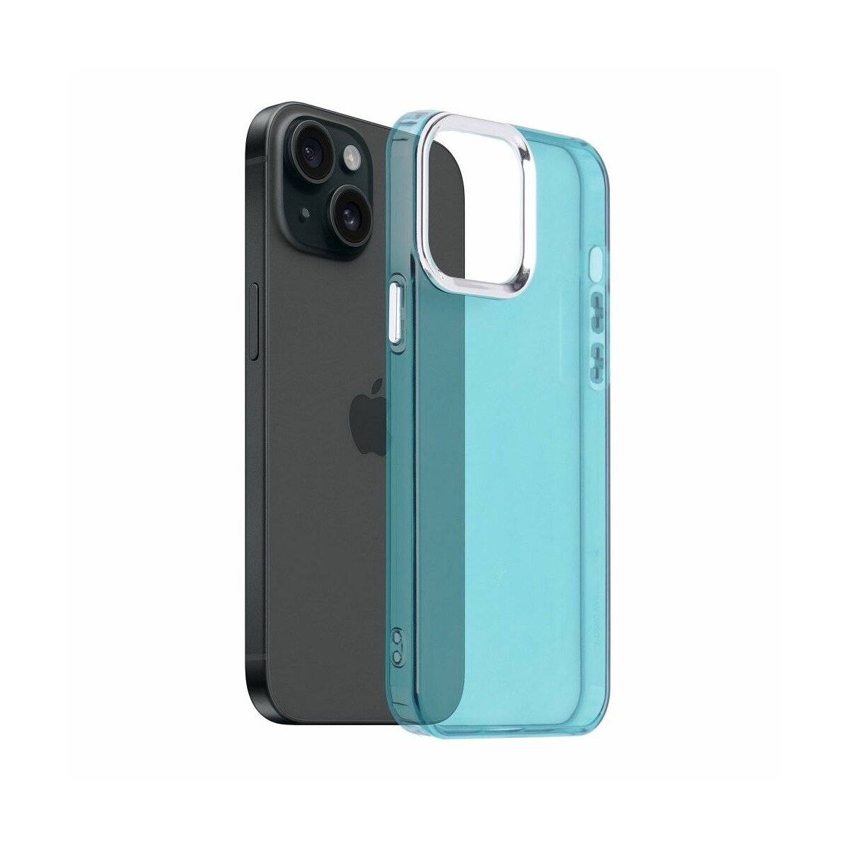 Pearl Handyhülle mit transparentem Design kompatibel mit iPhone 16 Plus Grün