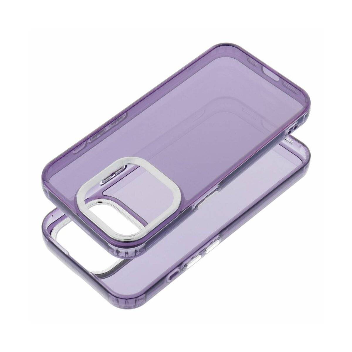 Pearl Handyhülle mit transparentem Design kompatibel mit iPhone 16 Lila