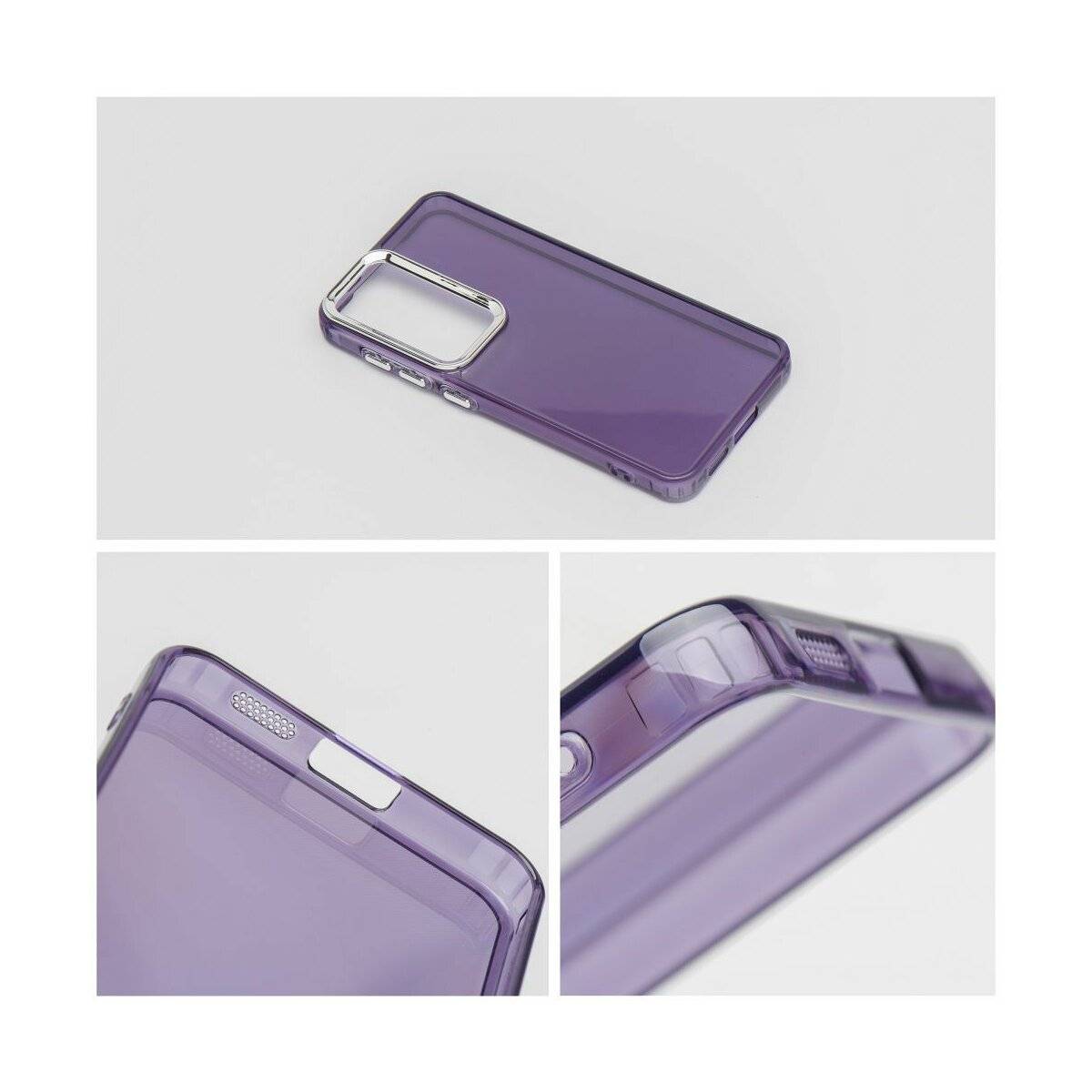 Pearl Handyhülle mit transparentem Design kompatibel mit iPhone 16 Lila