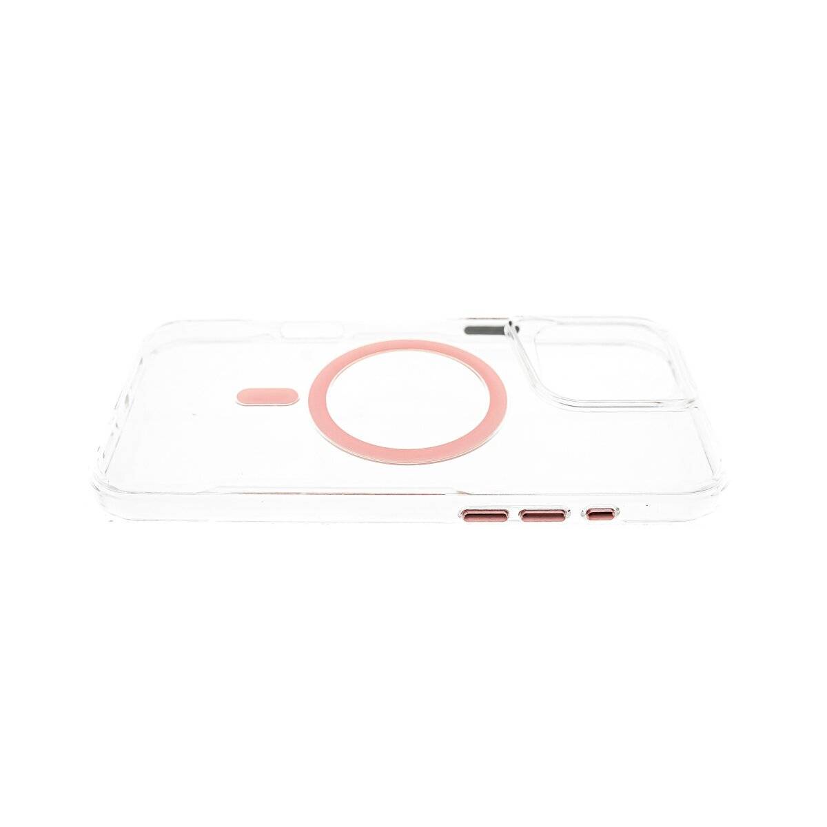 Bumper Handyhülle mit Hartschale – Zuverlässiger Schutz vor Stößen und Kratzern kompatibel mit iPhone 16 Pro Pink