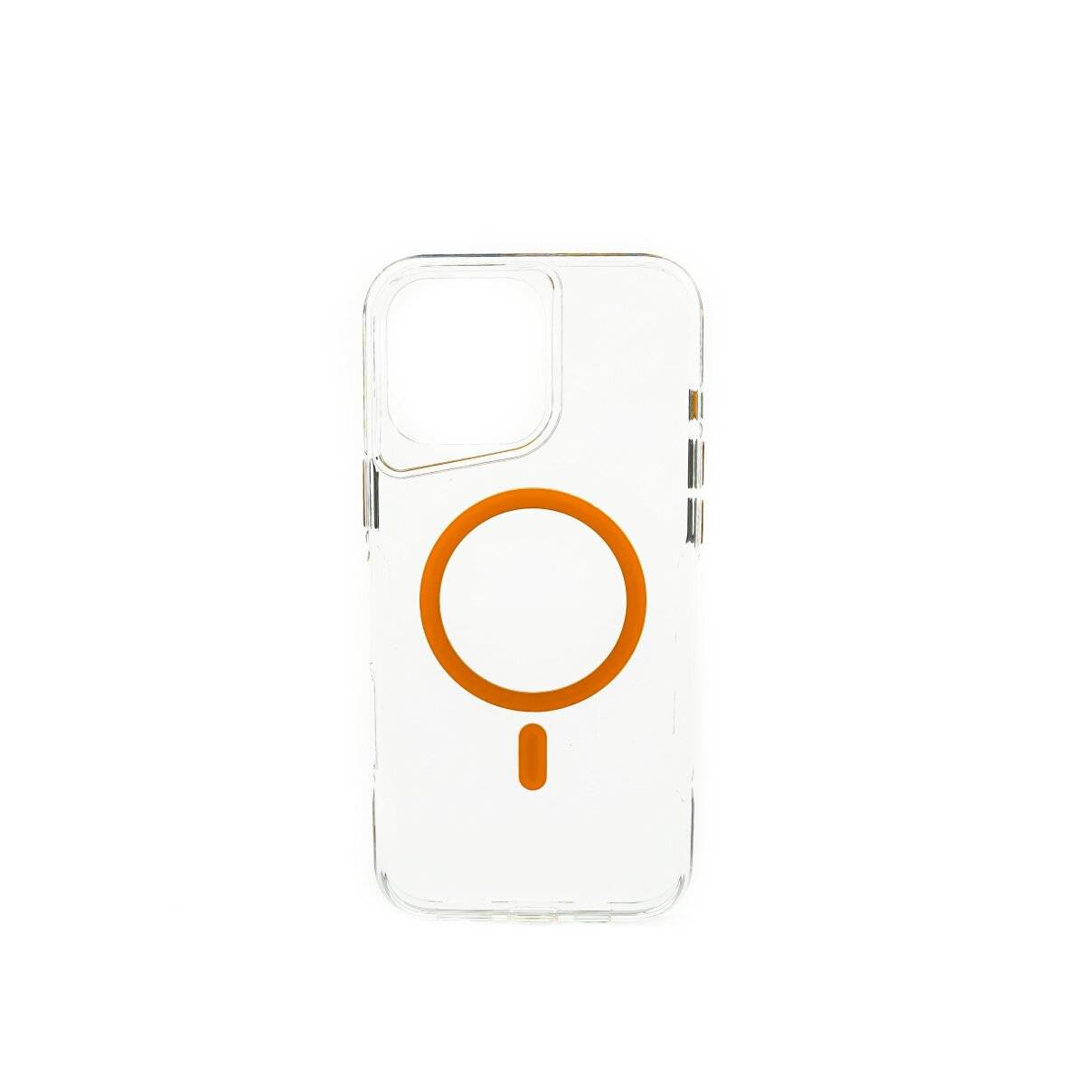 Bumper Handyhülle mit Hartschale – Zuverlässiger Schutz vor Stößen und Kratzern kompatibel mit iPhone 16 Pro Max Orange