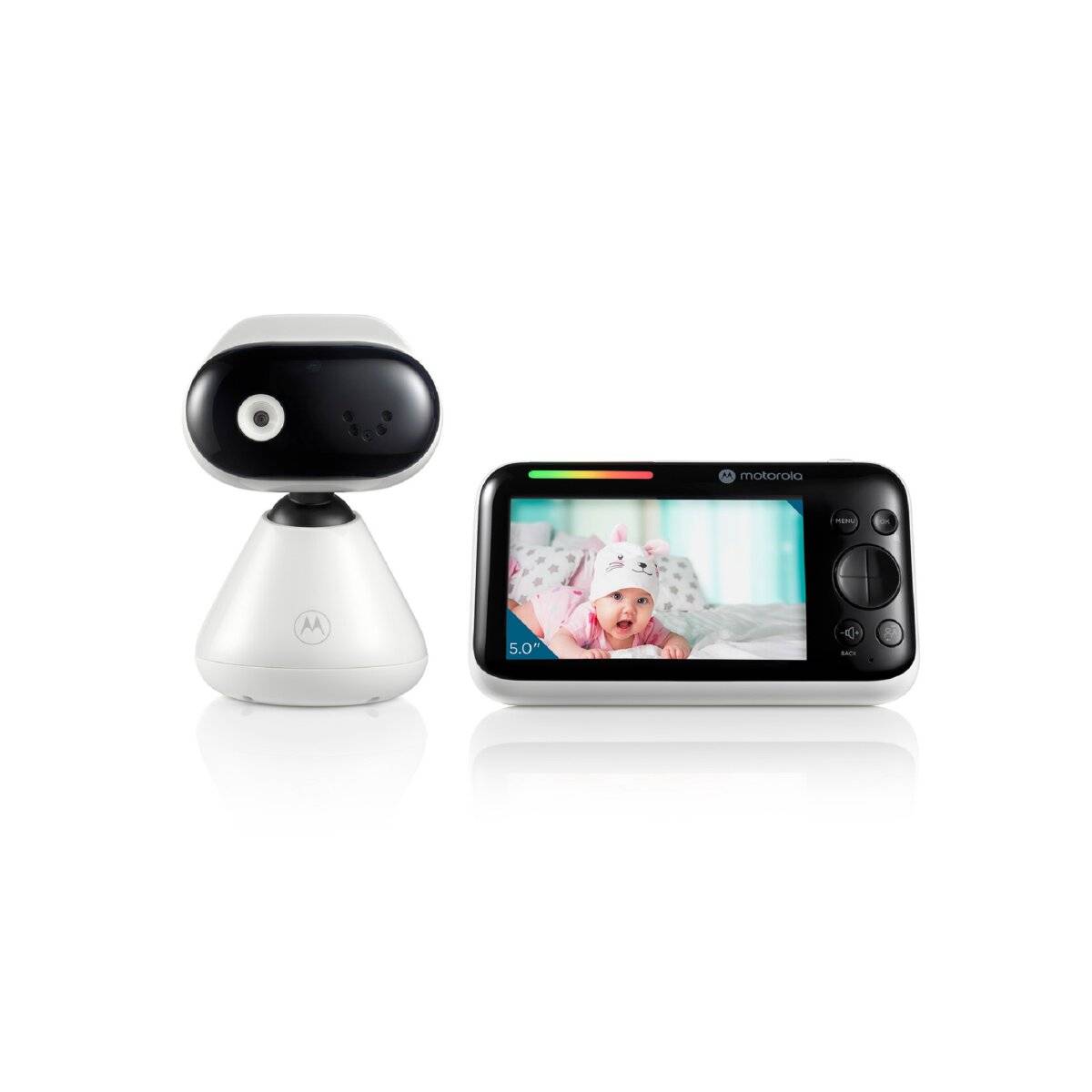 PIP1500 5.0 Video-Babyphone mit Kamera Nachtsicht, Temperaturanzeige und Schlaflieder