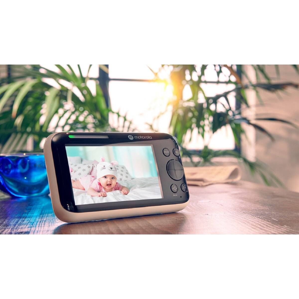 PIP1500 5.0 Video-Babyphone mit Kamera Nachtsicht, Temperaturanzeige und Schlaflieder