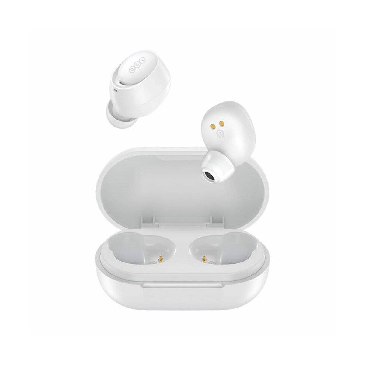 Bluetooth 5.3 Kopfhörer - Weiß - TWS T27 kabellose Kopfhörer mit bis zu 10m Reichweite