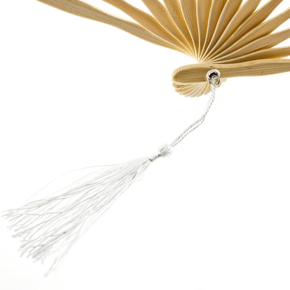 Handgemachte elegante Fächer mit Spitze für besondere Anlässe mit Holzrahmen Weiß