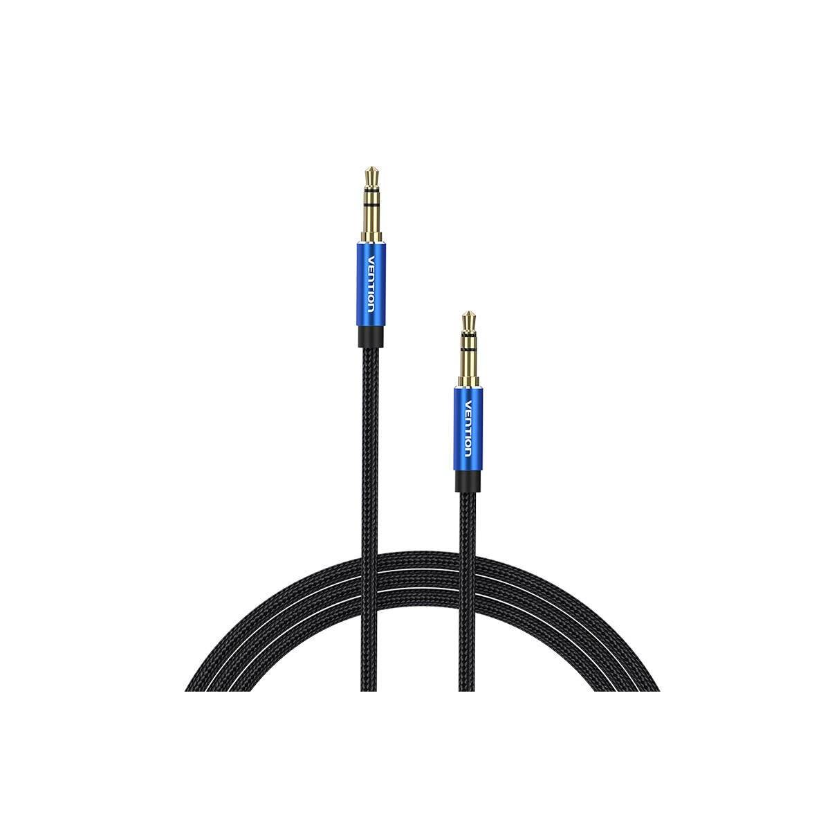 Audiokabel 3,5 mm Mini-Buchse 1m Blau