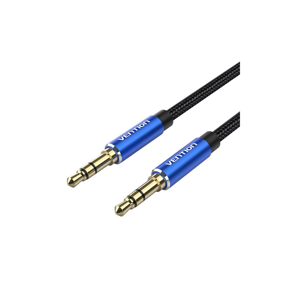 Audiokabel 3,5 mm Mini-Buchse 1m Blau