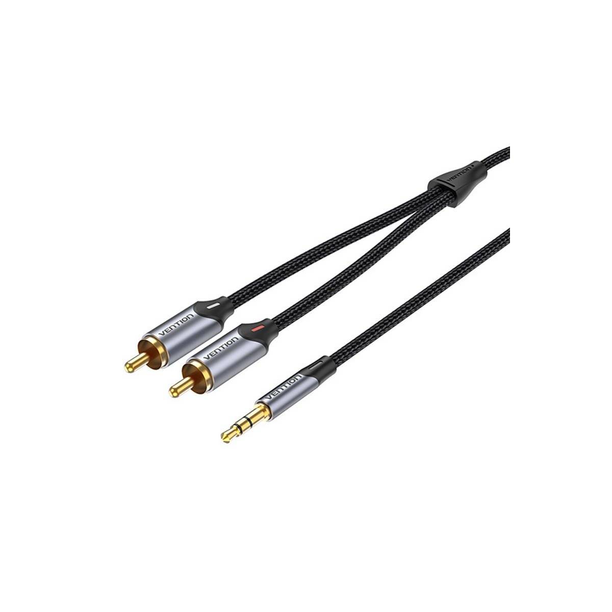 Audiokabel 2xRCA auf 3,5mm 1 Meter