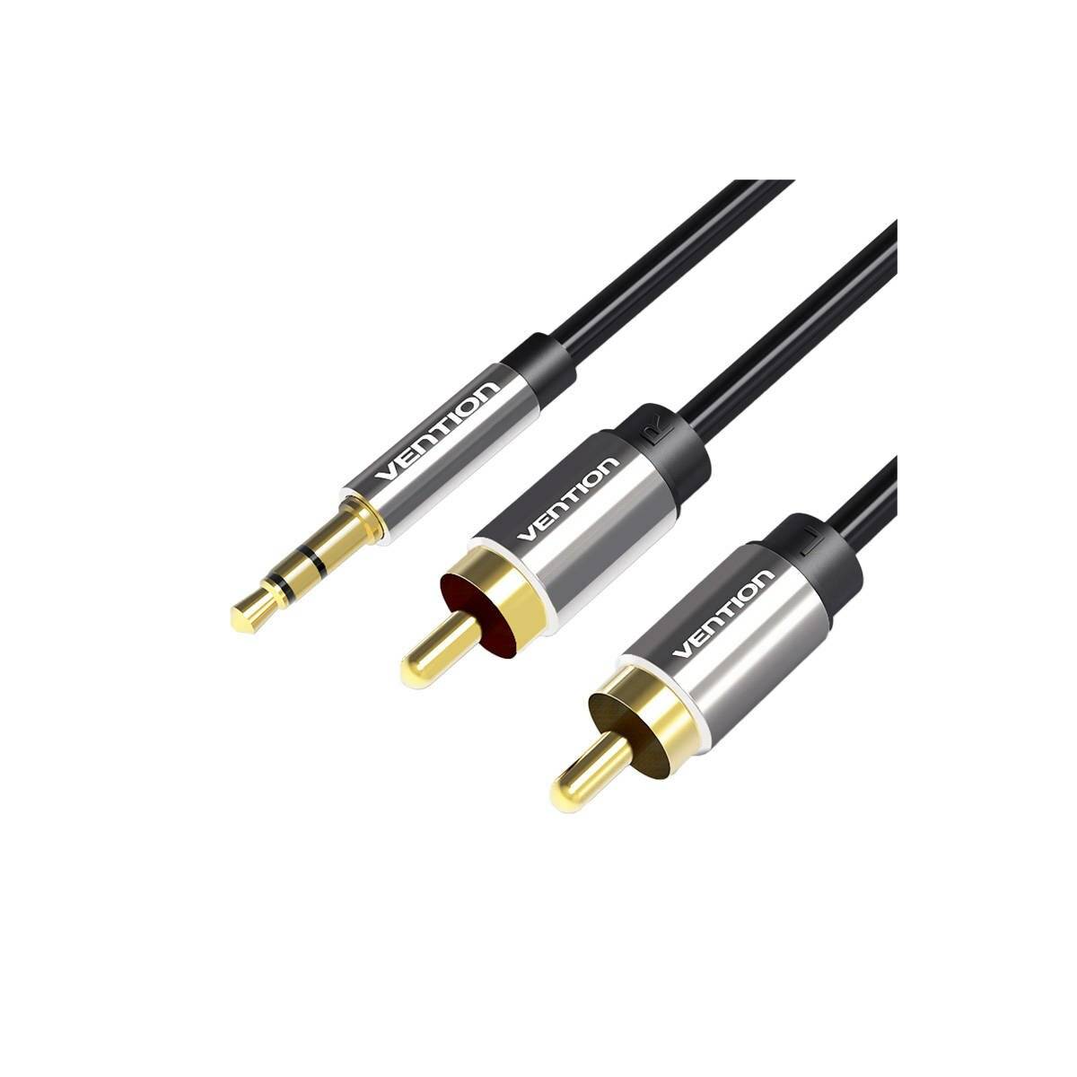 Audiokabel 2xRCA auf 3,5mm 1 Meter