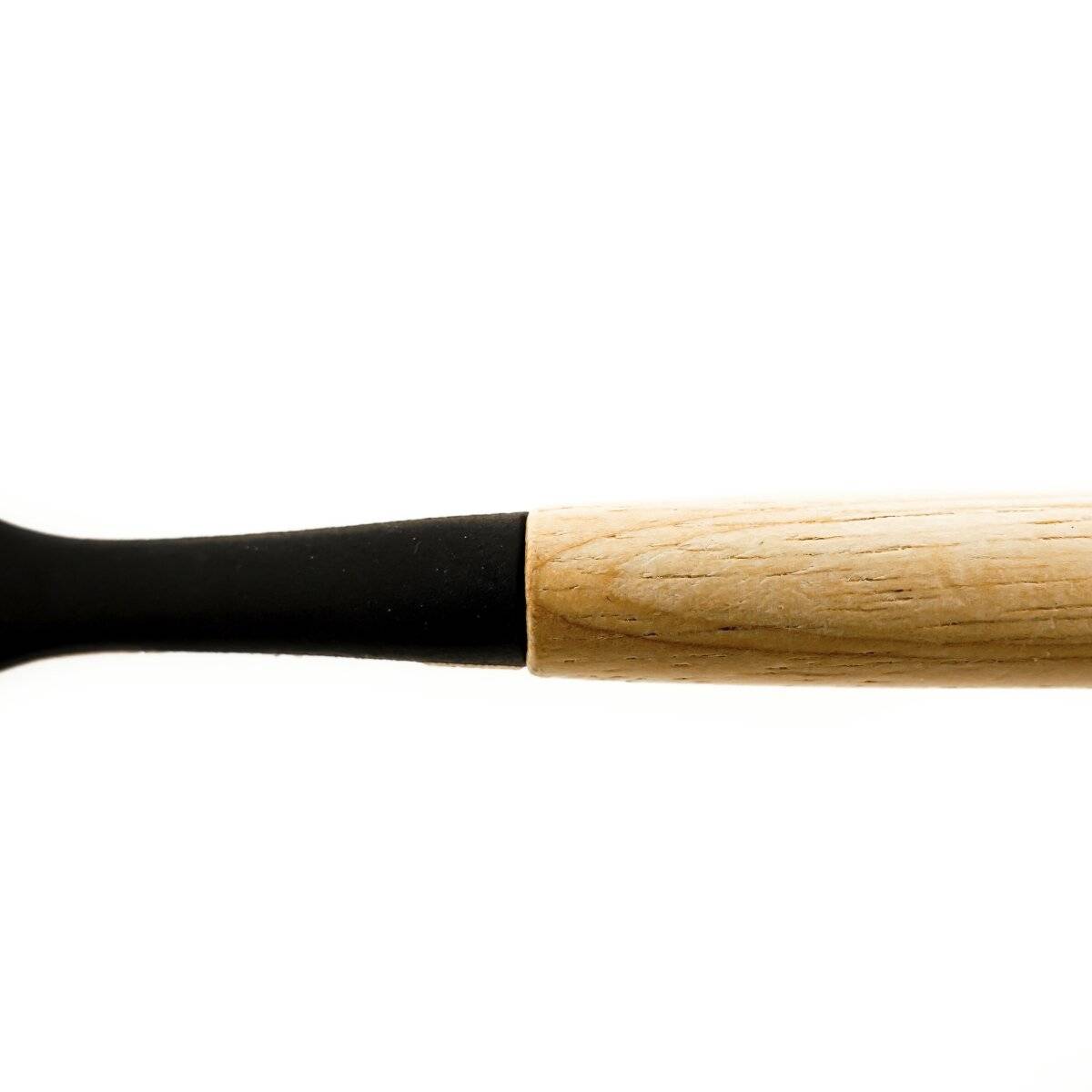 12 teiliges Küchenhelfer-Set aus Silikon Kochgeschirr mit Holzgriff Hitzebeständig Schwarz
