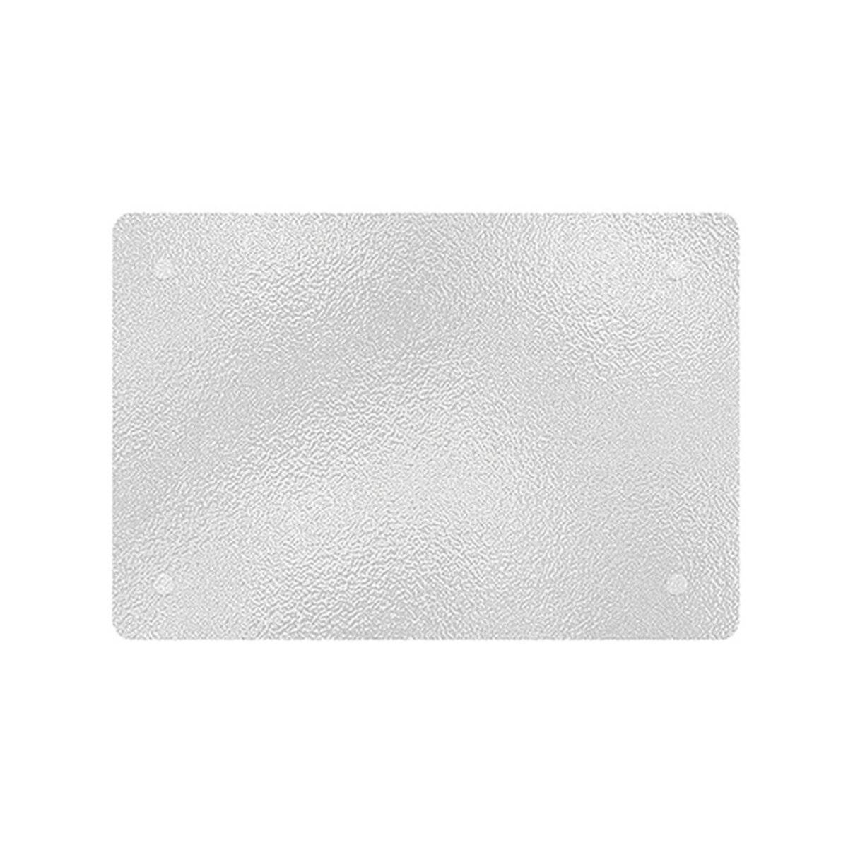 Elegantes Glas-Schneidebrett - Stilvoll und Hygienisch für Ihre Küche Geriffelt 20 x 30 cm