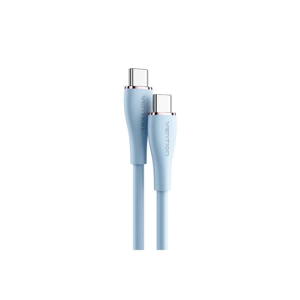 Ladekabel USB Typ C auf USB Typ C 100 W Schnellladekabel 480 Mbps Blau 1m